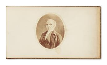(MORMONS.) Scrapbook of the Methodist minister George Lane, whose preaching was an early inspiration to Joseph Smith.